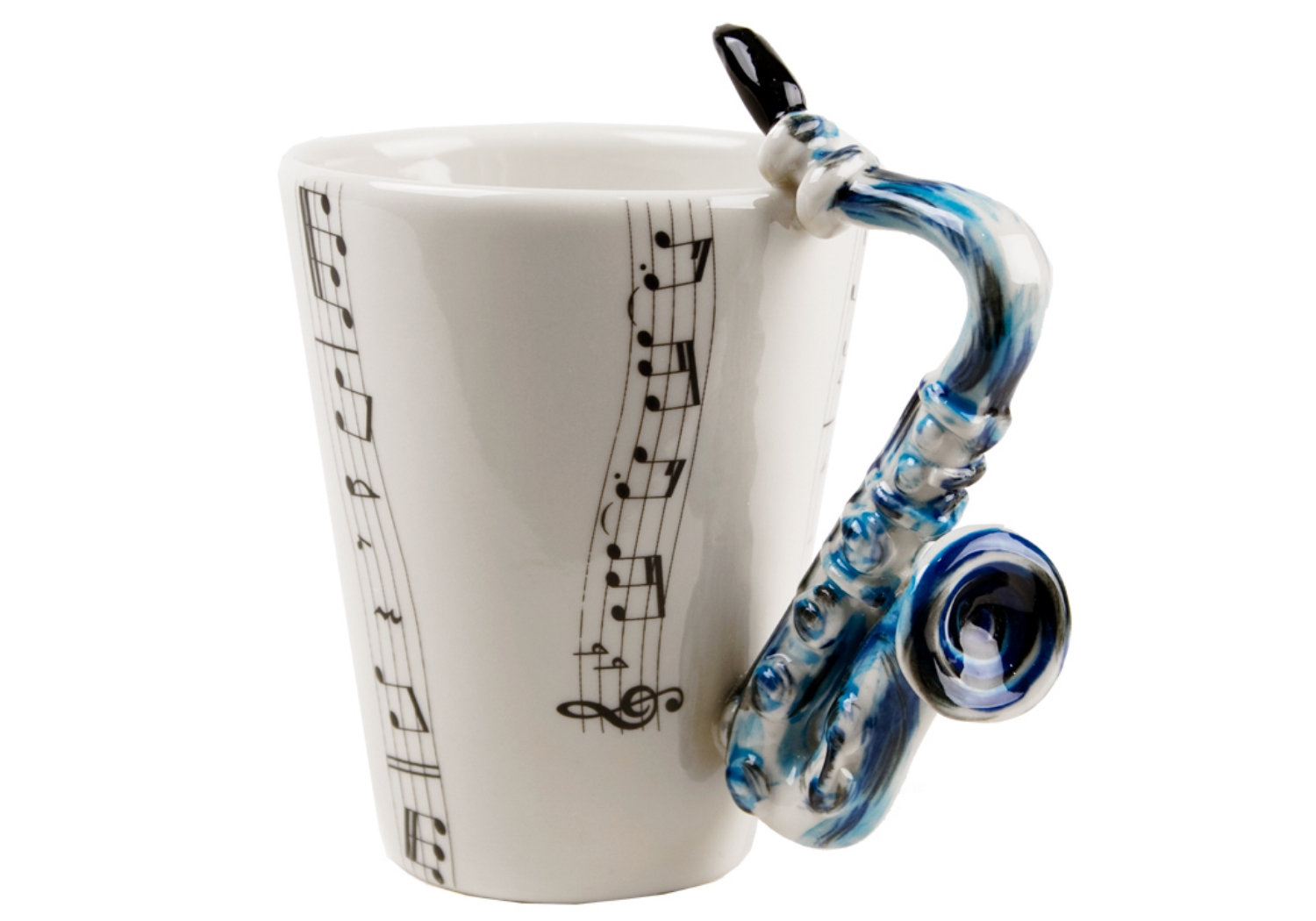 Saxophone Coffee Mug | World Famous Handmade Coffee Mugs