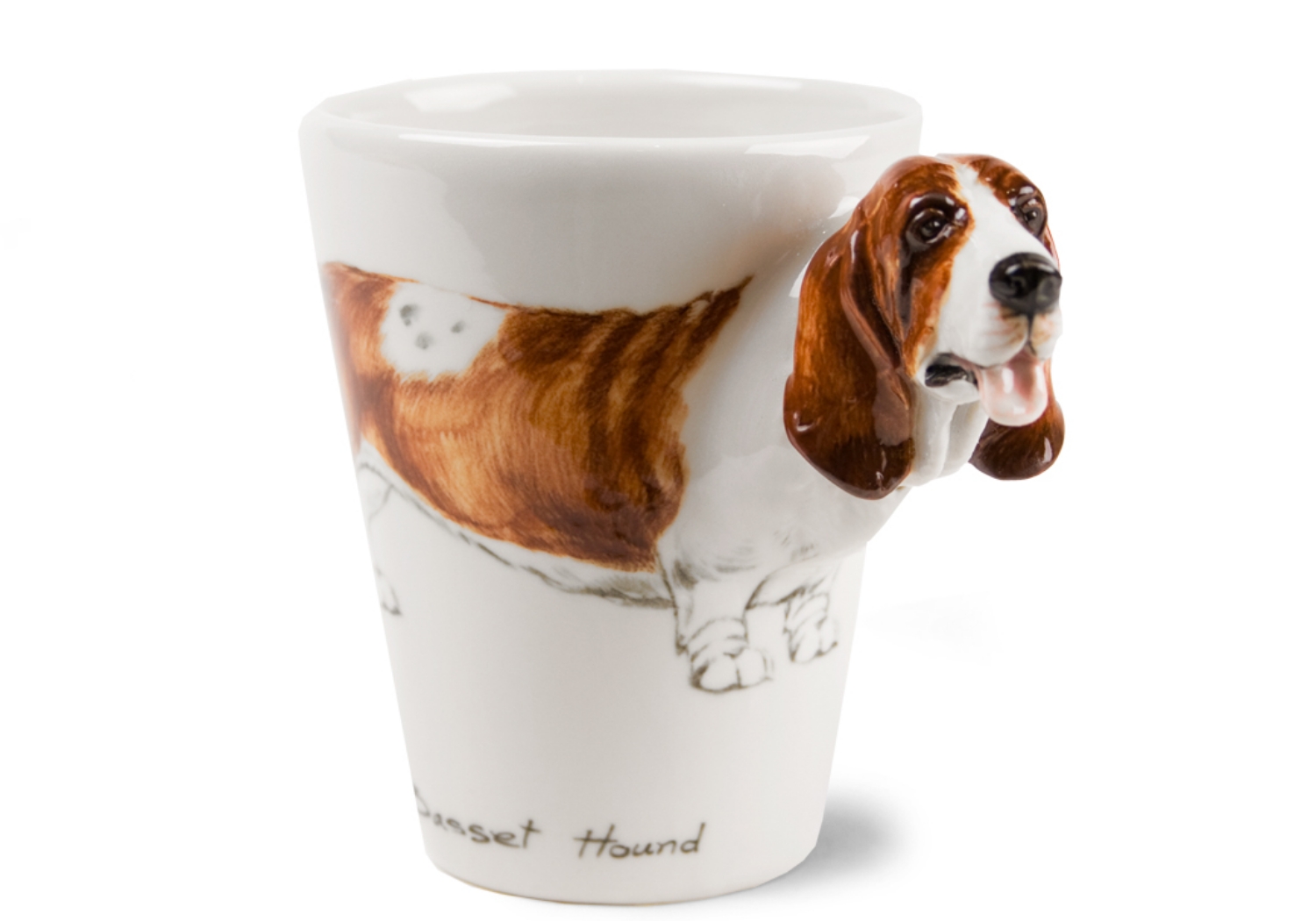 Basset Hound Coffee Mug | World Famous Handmade Coffee Mugs